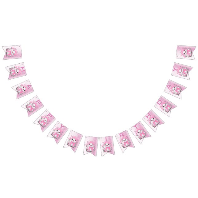 Aquarelle Drapeau de soudage rose fleur (Tout)