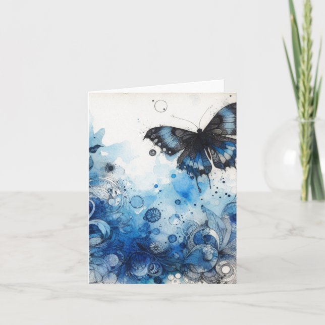 Aquarelle Ephemera Vintage blanc (Devant)