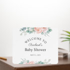 Aquarelle féminine Baby shower Floral