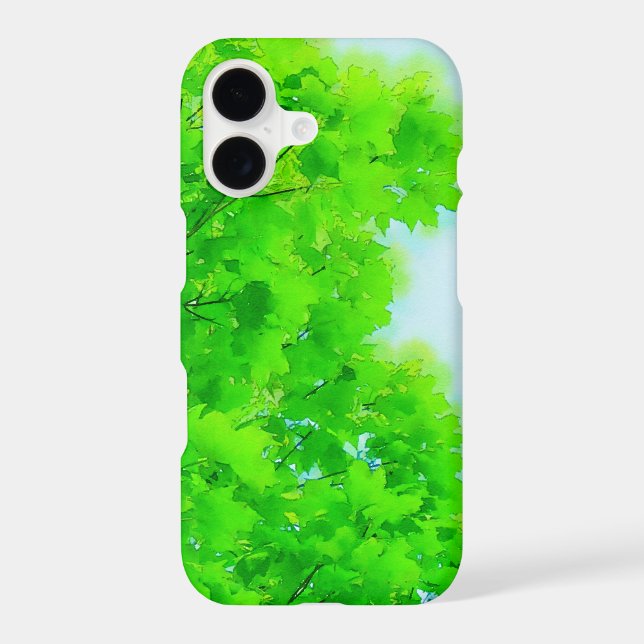  Aquarelle feuillue (Verso)