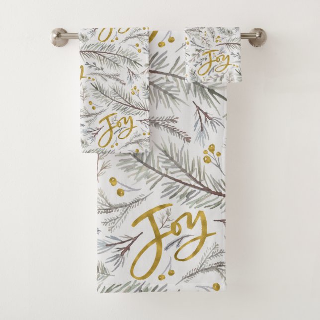Aquarelle Fir Twig (En situation)