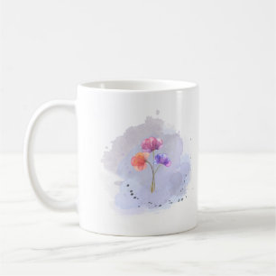 Aquarelle Fleurs Mug
