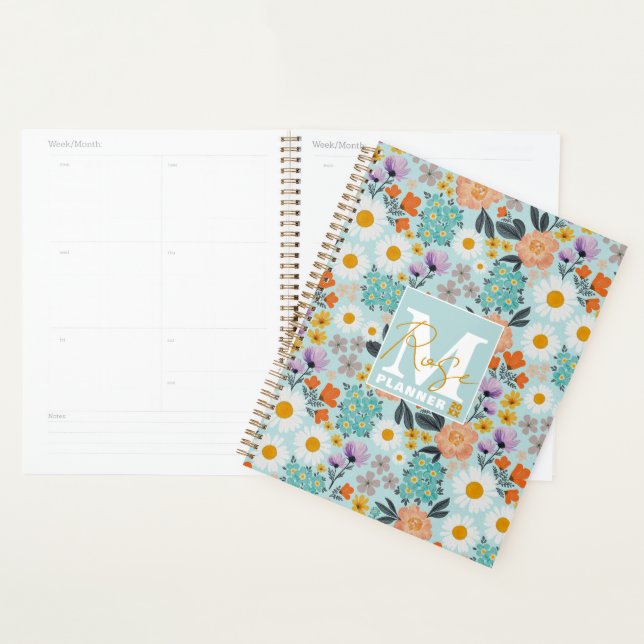Aquarelle Floral Boho (Devant avec enveloppe)