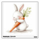 Aquarelle Fluffy Bunny Carrot Love