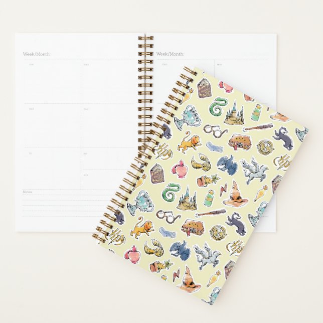 Aquarelle Harry Potter Icons (Devant avec enveloppe)