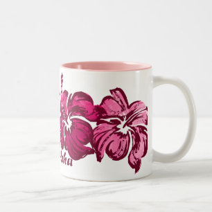 Aquarelle Hibiscus Mug