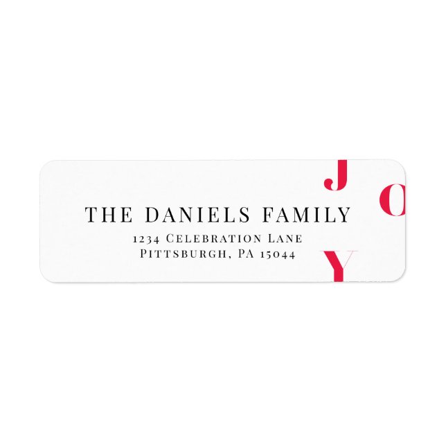 Aquarelle hiver Red Joy (Devant)