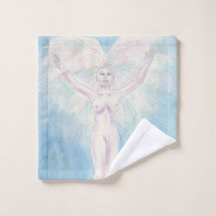 Aquarelle Illustration Peinture Déesse Montée