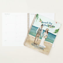Aquarelle Illustré Mariage de plage