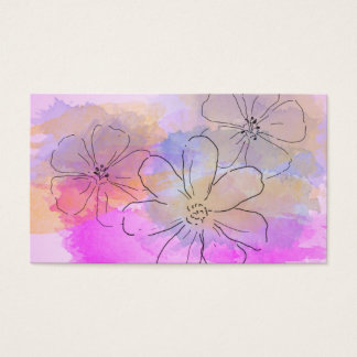 Aquarelle Imaginaire Fleur