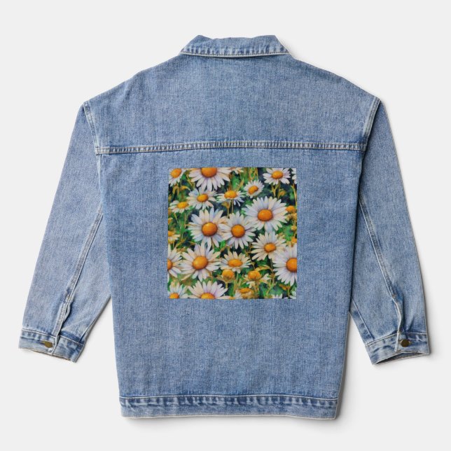 Aquarelle Jardin Fleurs Faisy (Verso)