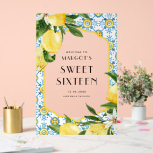 Aquarelle Lemons Méditerranéen Douceur 16 Partie