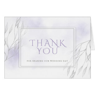 Aquarelle Lilac pâle et Branche de saule gris