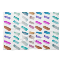 Aquarelle linge de maison salon cuisine mignonne