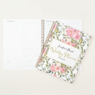 Aquarelle Lush Blush rose Wedding planner Floral
