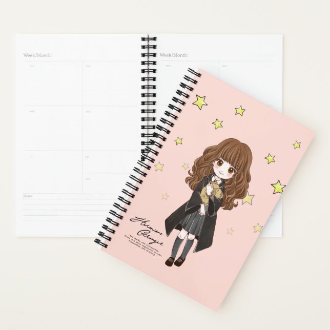 Aquarelle magique Hermione Granger (Devant avec enveloppe)