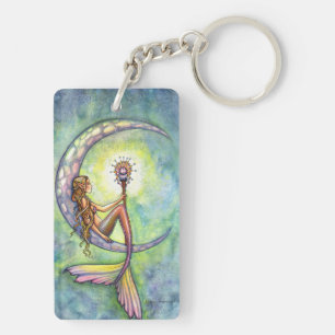 Aquarelle Mermaid Moon Mermaid Molly Harrison Art