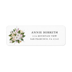 Aquarelle moderne Bouquet de printemps Pastel Tuli