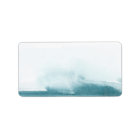 Aquarelle moderne | Cartes de Étiquette Turquoise