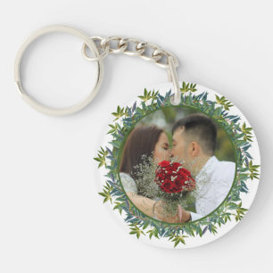 Aquarelle moderne Vert Mariage photo