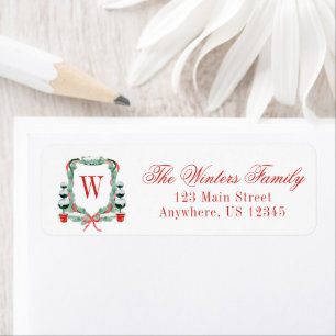 Aquarelle Noël Topio Cimier Monogramme
