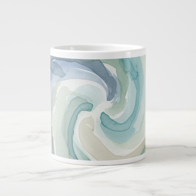 Aquarelle nordique Jumbo Mug (Devant)