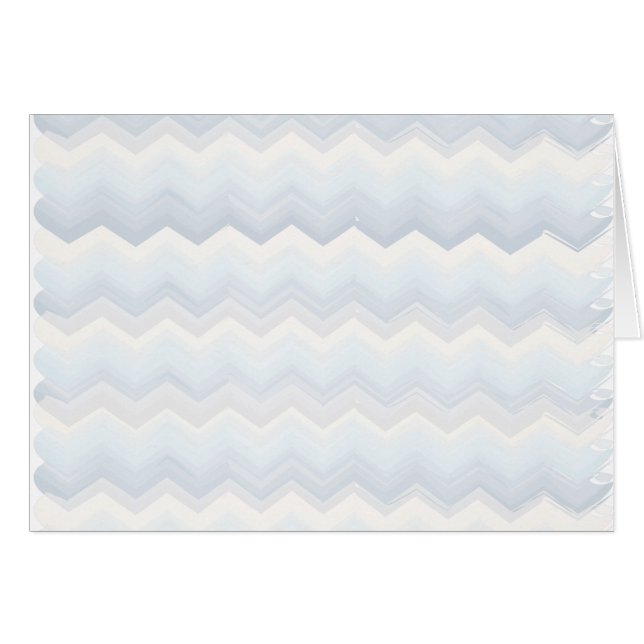 Aquarelle Ocean Shades Chevron (Devant horizontal)