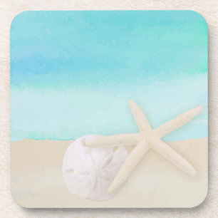 Aquarelle Ocean Starfish et Dessous de verre Dolla