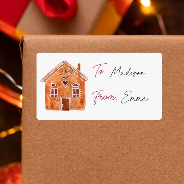 Aquarelle Pain D'Oeuvre Maison Noël À De (Créateur téléchargé)