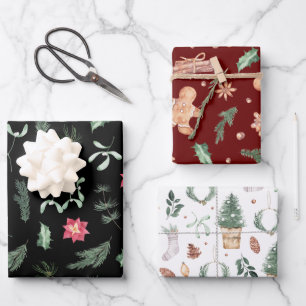 aquarelle pastel vacances Enveloppement Feuilles d