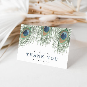 Aquarelle Peacock Merci