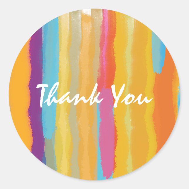 Aquarelle Peinture Arts & Artisanat Sticker (Devant)