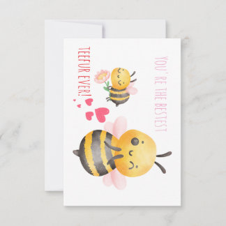 Aquarelle personnalisable Carte de remerciements d