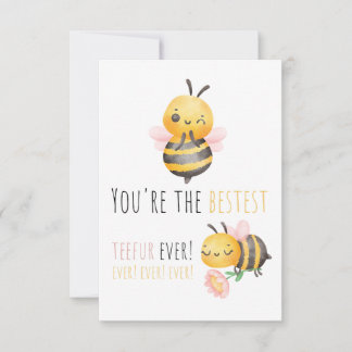 Aquarelle personnalisable Carte de remerciements d