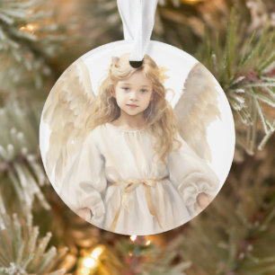 Aquarelle Petite fille Angel