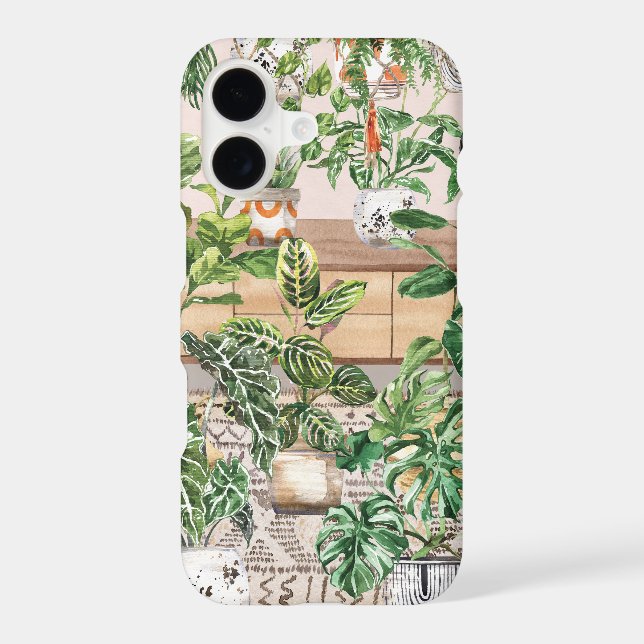 Aquarelle Plantes tropicales (Verso)