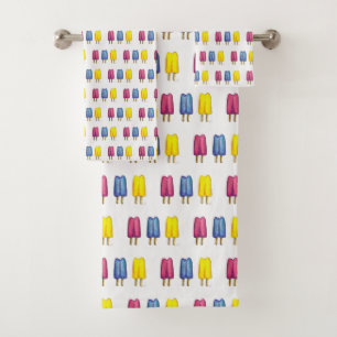 Aquarelle Popsicles Twin Pop Ice Lollies été