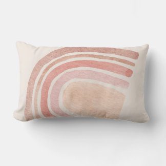 Aquarelle Rainbow Lumbar Coussin
