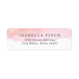 Aquarelle rose