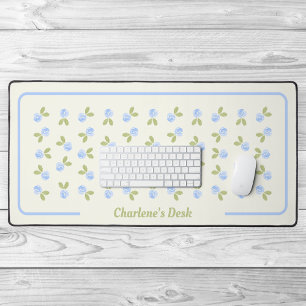 Aquarelle rose - Bleu d'Alicia