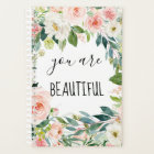 Aquarelle rose et blanc Vous êtes beau