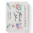 Aquarelle rose et bleu