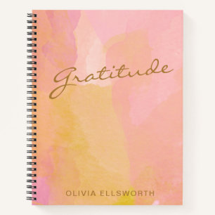 Aquarelle rose or Customisé Journal de reconnaiss