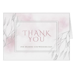 Aquarelle rose pâle et sauvage