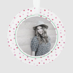 Aquarelle rose Pois NOM PHOTO Sweet Preppy