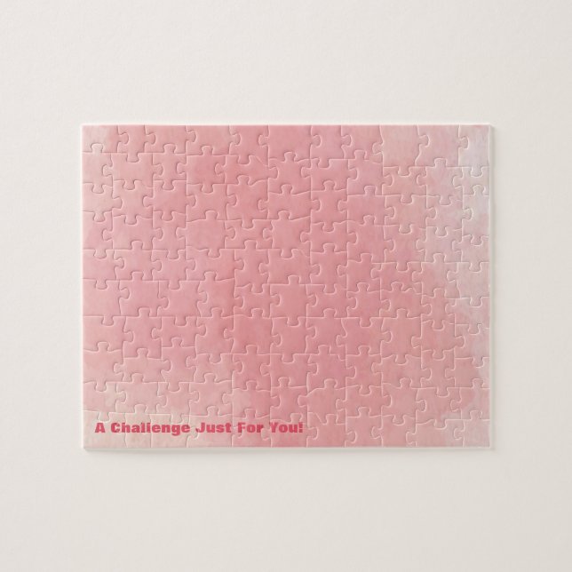 Aquarelle rose Puzzle frustrant (Horizontal)