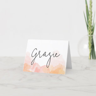 Aquarelle Spritz Orange qui est Amore Merci