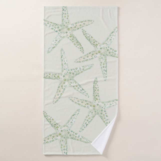 Aquarelle Starfish Towel (Serviette de bain)