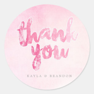 Aquarelle - Stickers Mariage - Rose   MARIAGE