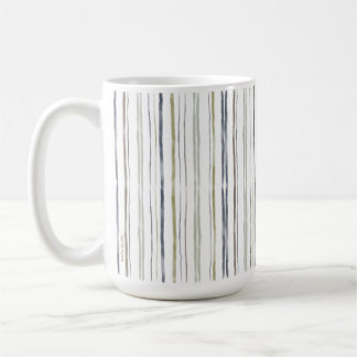 Aquarelle Stripes Café Mug | 444 ml | Céramique